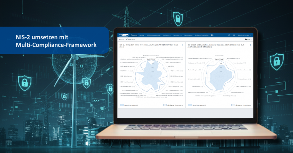 NIS-2 umsetzen mit Multi-Compliance-Framework